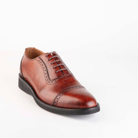 New Castle Antique Cognac Rubber Sole