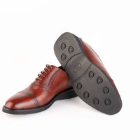 New Castle Antique Cognac Rubber Sole