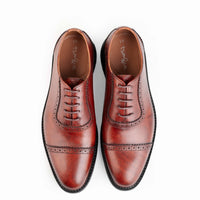 New Castle Antique Cognac Rubber Sole