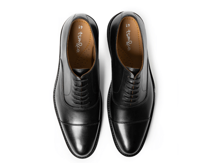 Munich Black Rubber Sole The ShoeMakers Co